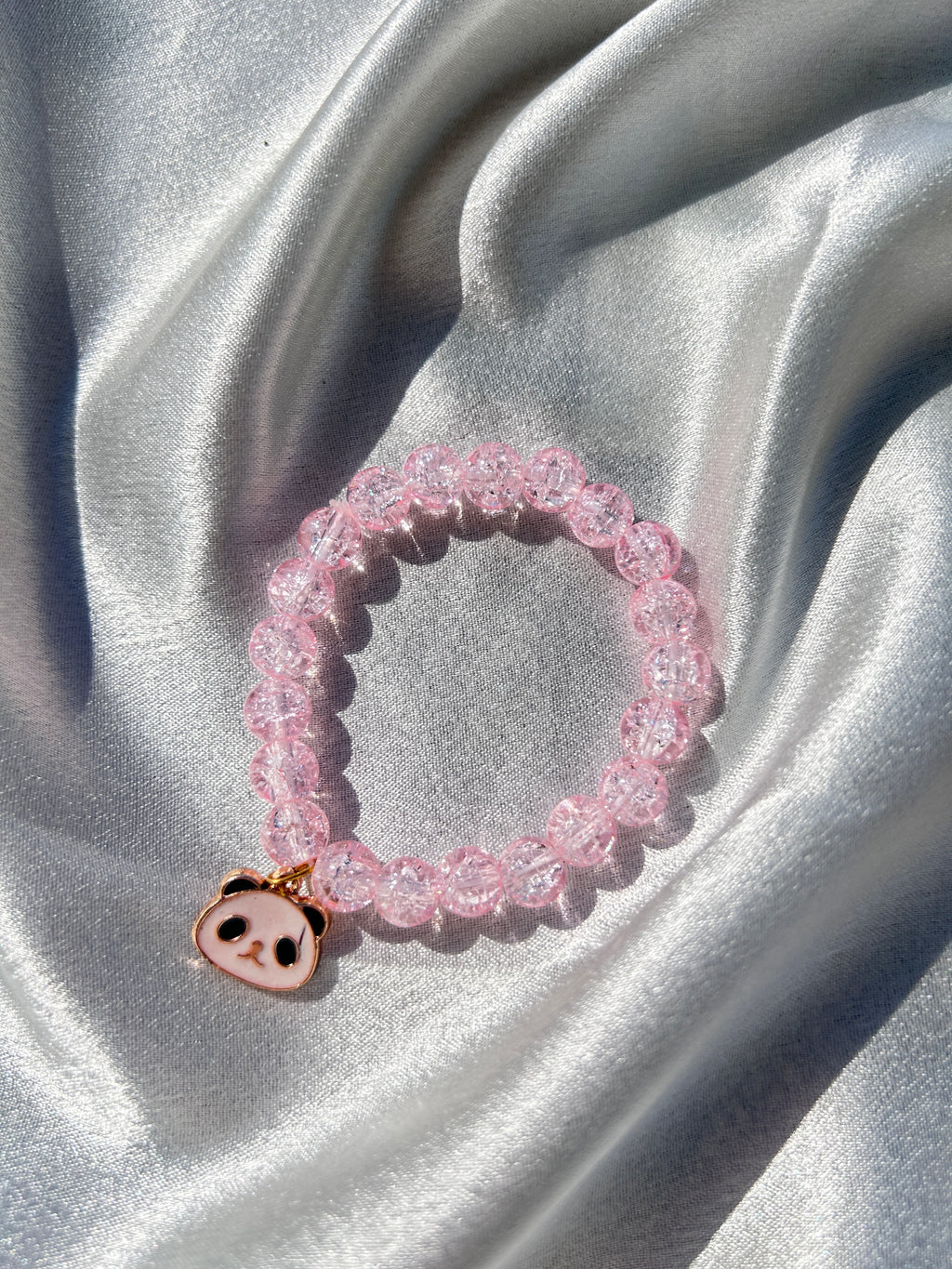 Blush Panda Charm Bracelet 💗