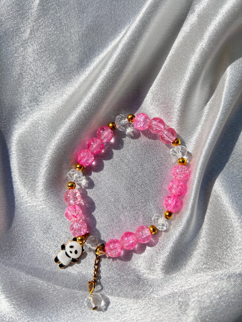 Hot Pink Panda Bracelet 💖