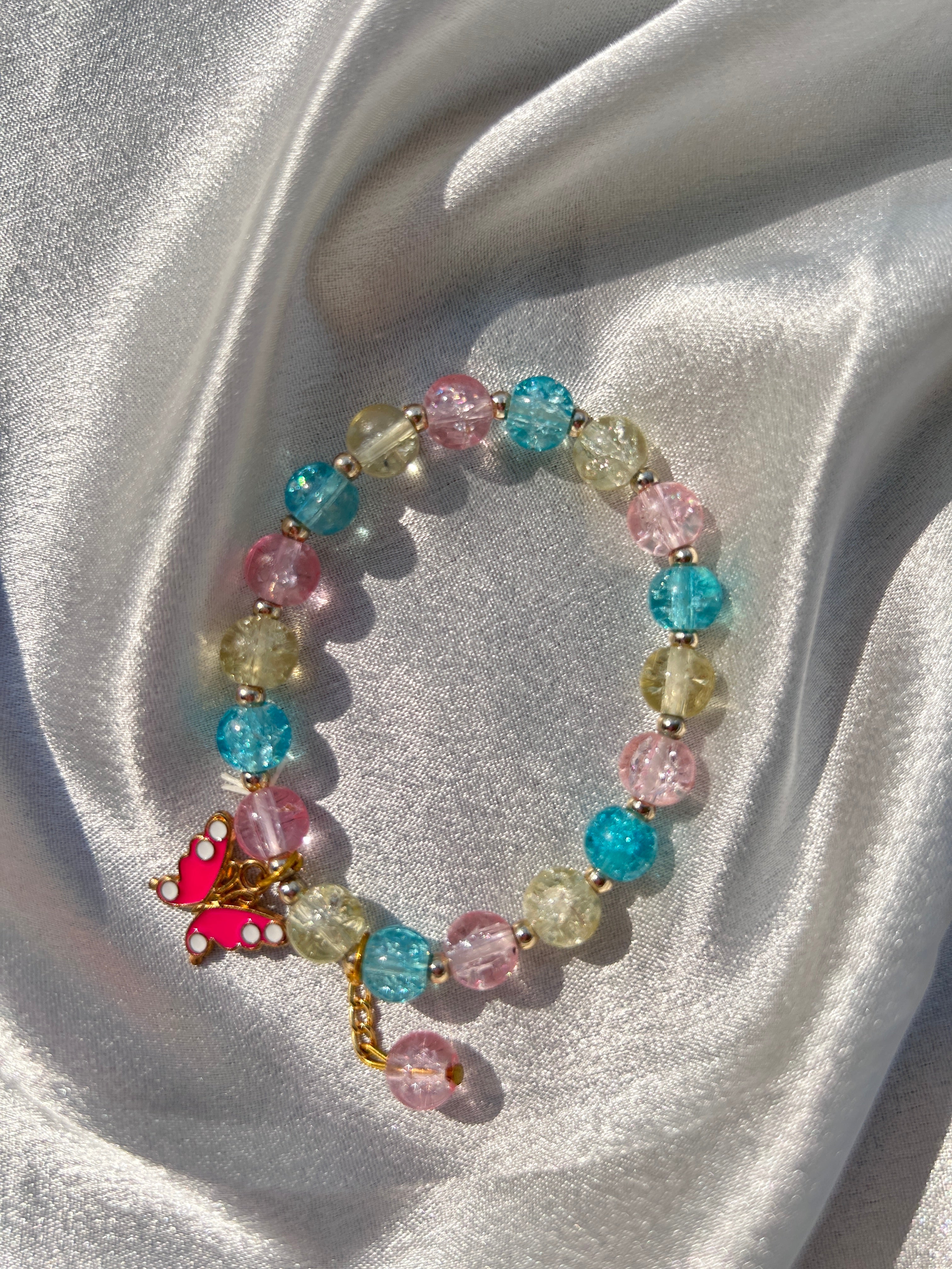 Candy Butterfly Charm Bracelet 🍬🦋
