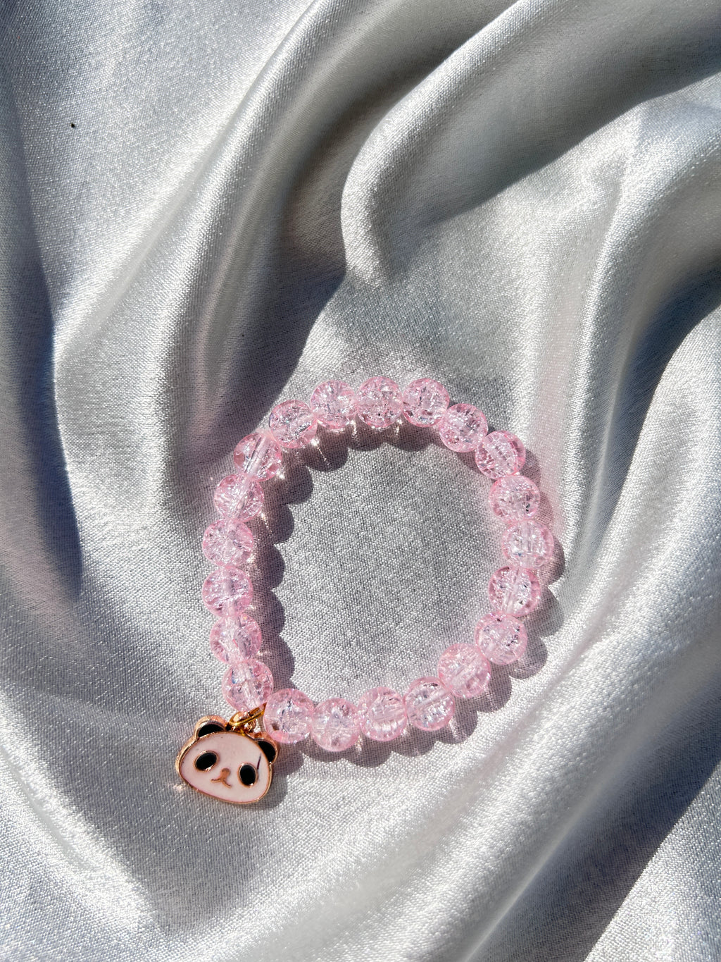 Blush Panda Charm Bracelet 💗