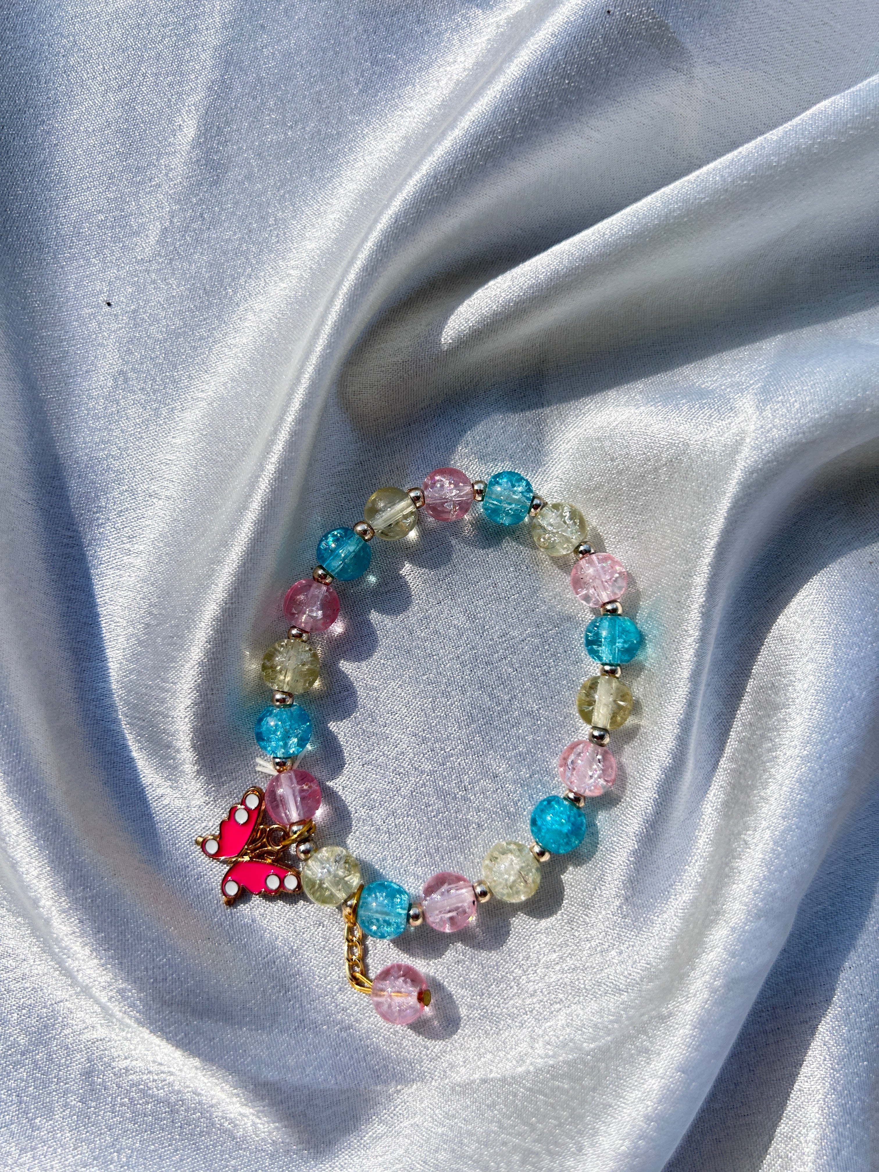 Candy Butterfly Charm Bracelet 🍬🦋