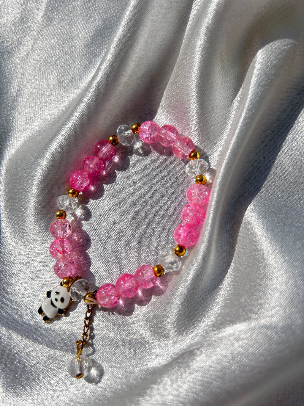 Hot Pink Panda Bracelet 💖