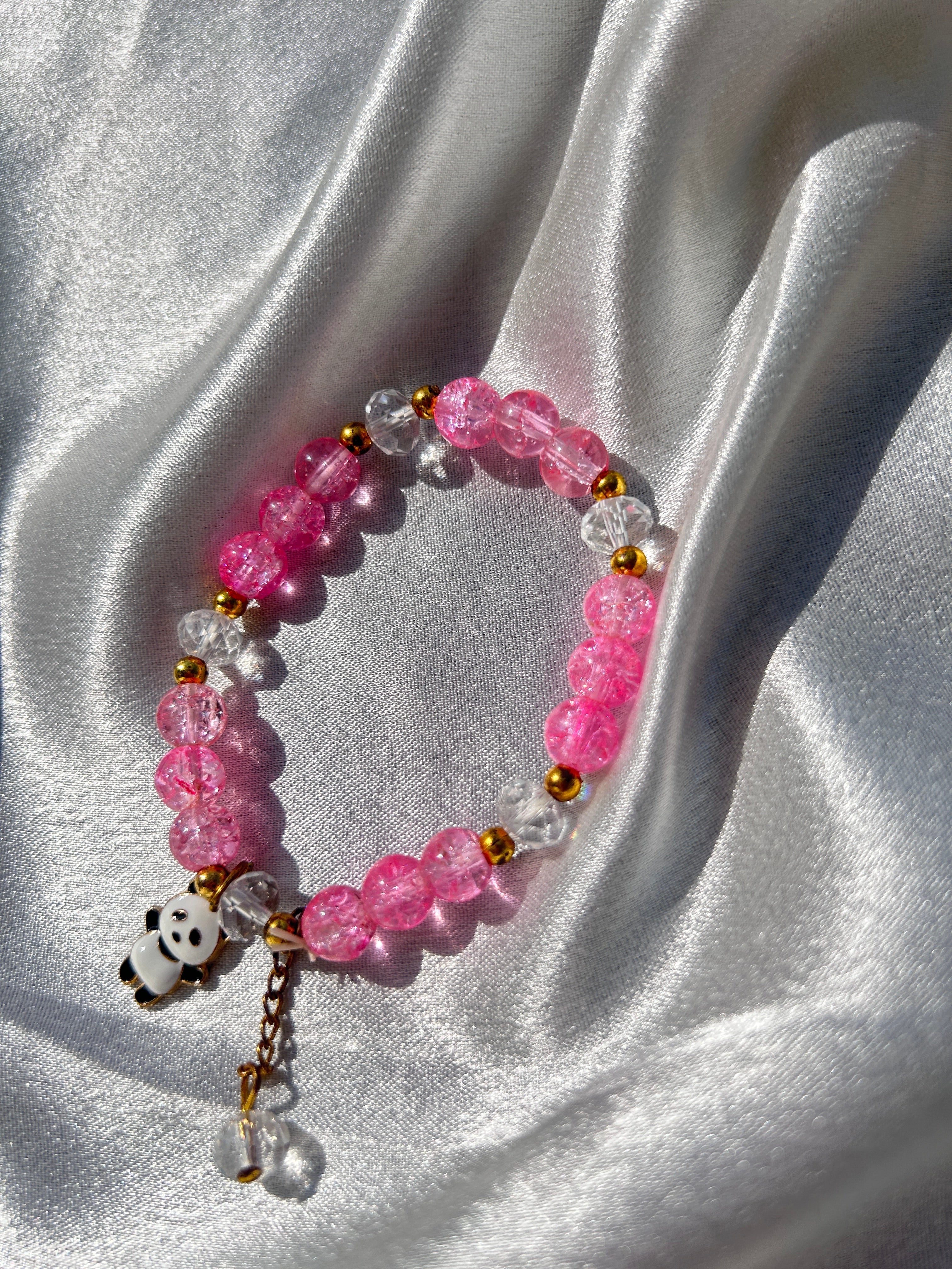 Hot Pink Panda Bracelet 💖