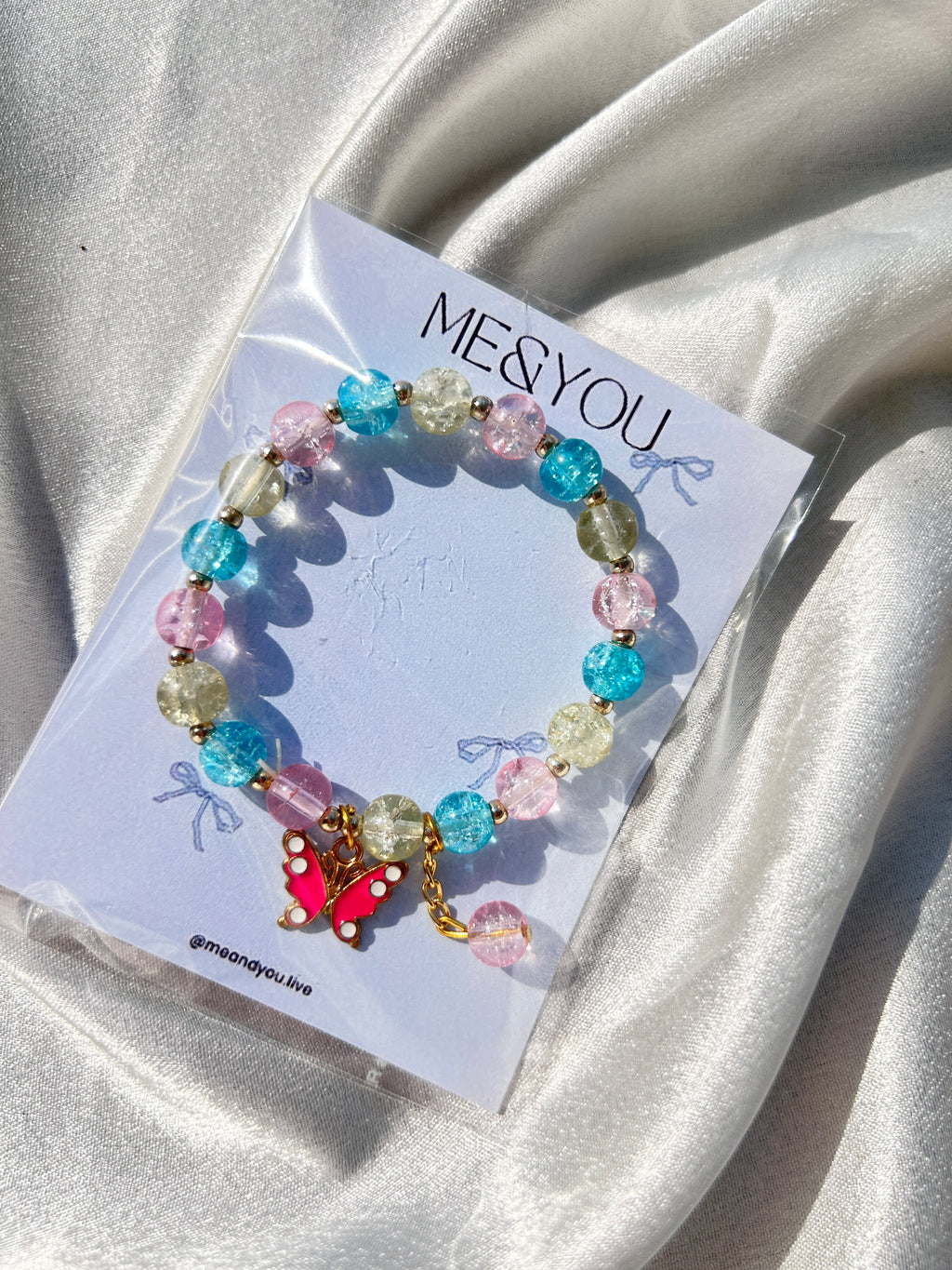 Candy Butterfly Charm Bracelet 🍬🦋