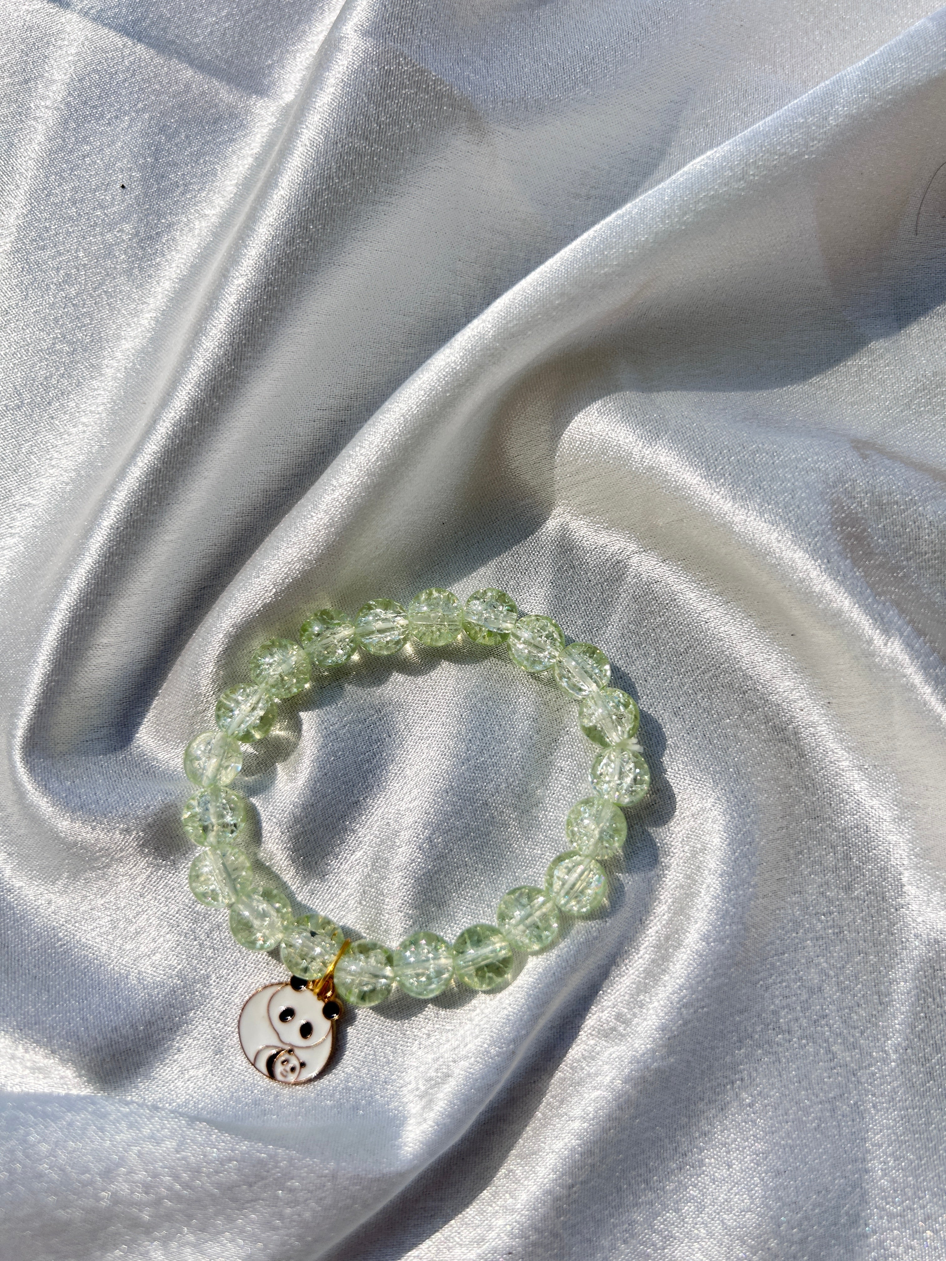 Minty Panda Charm Bracelet 🐼