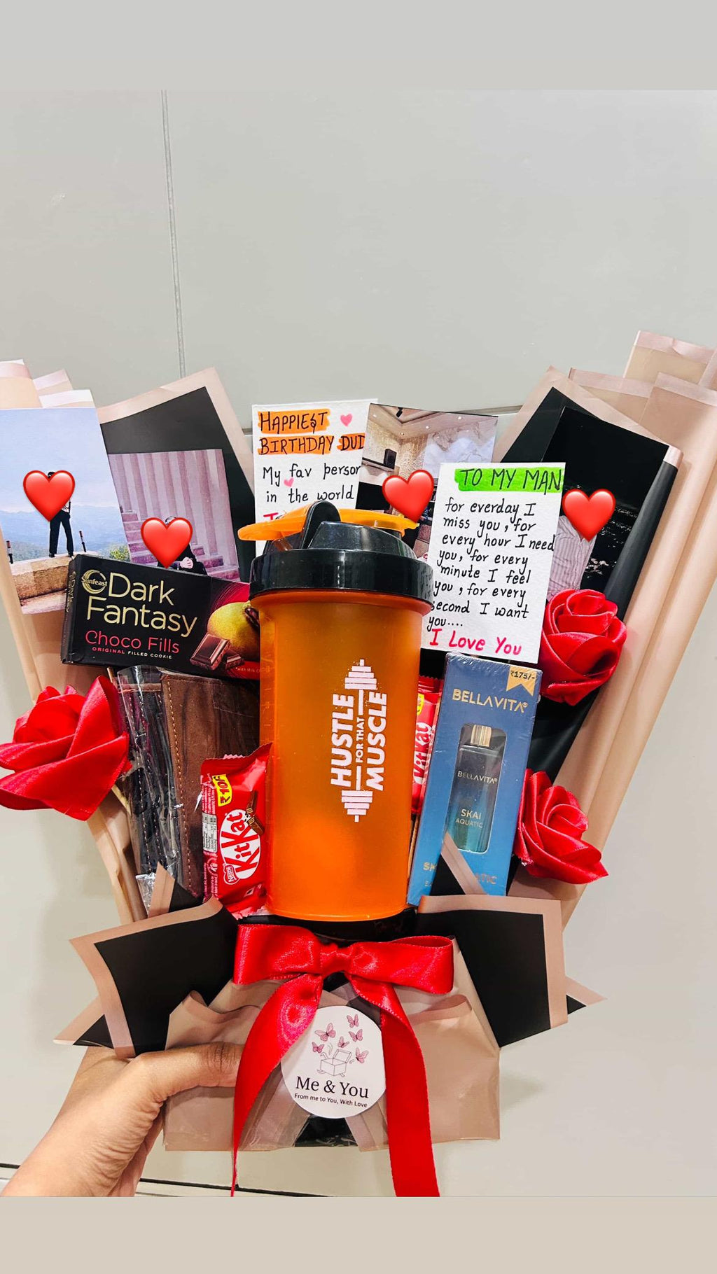 The Ultimate Him Surprise Bouquet 🎁🖤