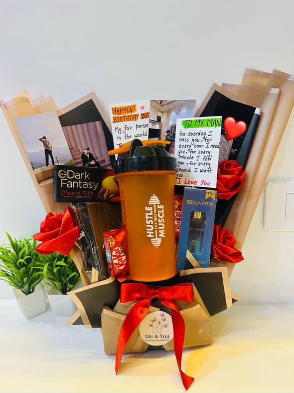 The Ultimate Him Surprise Bouquet 🎁🖤