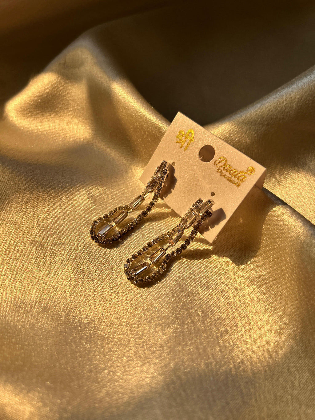 💎 Crystal Cascade Earrings